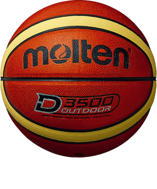 モルテン（molten）バスケットボール 6号球 (一般 大学 高校 中学校) 女子 D3500 B6D3500 自主練