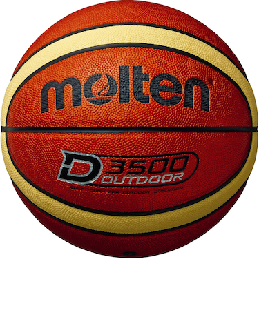 モルテン（molten）バスケットボール 7号球 (一般 大学 高校 中学校) 男子 アウトドア D3500 B7D3500 自主練