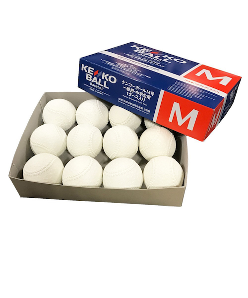 ナガセケンコー（NAGASE KENKO）野球 軟式ボール 軟式野球 試合球 M号