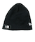 ニューエラ（NEW ERA）ニット帽 防寒 BASIC BEANIE BLK/SWH ビーニー ニットキャップ 黒 11120549 フリーサイズ