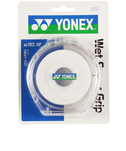 ヨネックス（YONEX）テニスグリップテープ ウェットスーパーグリップ 5本入り AC102-5P 011