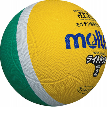 モルテン（molten）ライトドッジボール 軽量2号球 SLD2ML