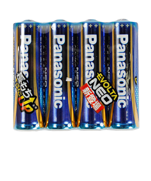 パナソニック（Panasonic）乾電池 エボルタ ネオ 単3形 4本パック