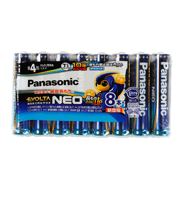 パナソニック（Panasonic）乾電池 エボルタ ネオ 単4形 8本パック