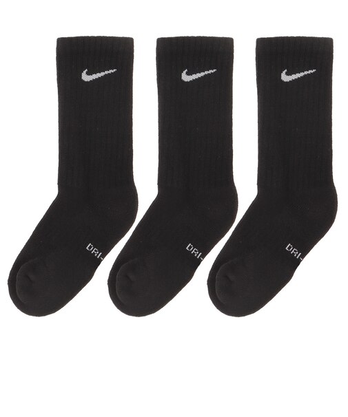 ナイキ(NIKE)3足組 YA パーフクッション クルーソックス SX6842-010FA18