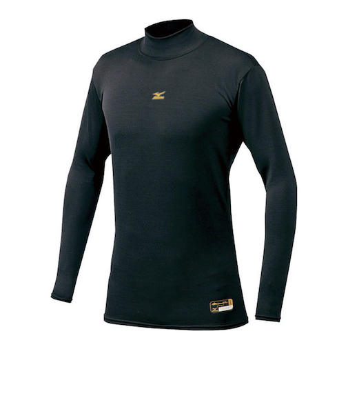 ミズノ（MIZUNO）野球 アンダーシャツ ミズノプロ インナーシャツ 長袖 ブレスサーモ 12JA6C0209