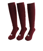 ゼット（ZETT）野球 3足組 カラーソックス ENG BK03CLG-6801 24～27cm