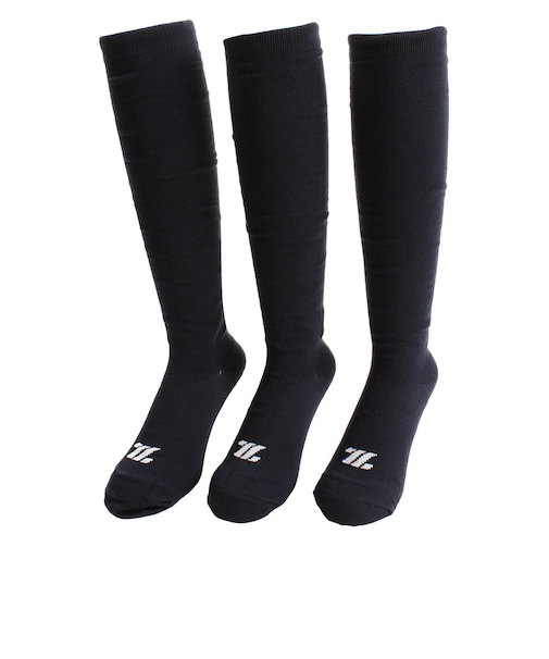 ゼット（ZETT）3足組 カラーソックス NVY BK03CO-2900 26～29cm