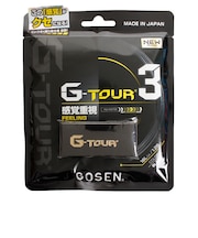 ゴーセン（GOSEN）硬式テニスストリング G-TOUR3 16L ガット TSGT30BK