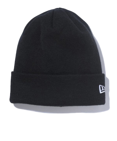 ニューエラ（NEW ERA）ニット帽 ベーシック カフニット 11120507 ウインター衣料小物 BLK ビーニー ニット帽 防寒