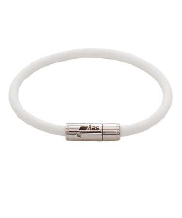 セブ（SEV）SEV ルーパー ブレスレット WHITE 19cm