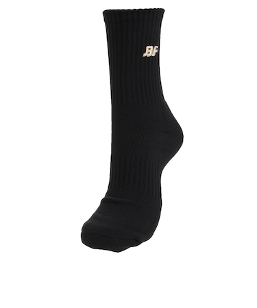 ブルファイト(BULL・FIGHT)バスケットボール ソックス カラーソックス BOS-18305 黒 靴下