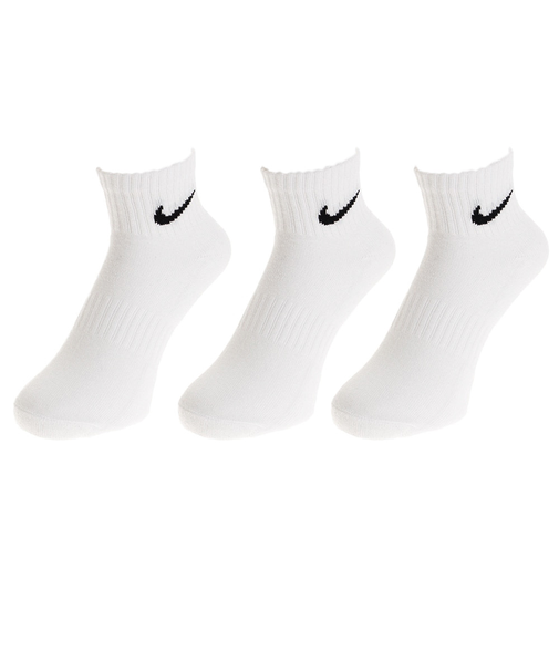 ナイキ（NIKE）エブリデイ クッション アンクルソックス 3足組 SX7667-100SP19 ホワイト