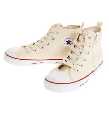 コンバース（CONVERSE）スニーカー ジュニア CD AS N Z HI 32712040 白 ハイカット
