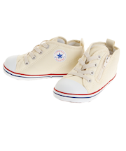 コンバース（CONVERSE）スニーカー ジュニア BB AS N Z 32712140 白 ベビー ファーストシューズ