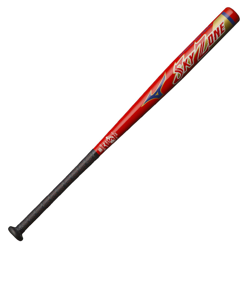 ミズノ（MIZUNO）少年軟式用バット 野球 ジュニア ホットメタル トップ