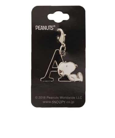 スヌーピー（SNOOPY）チャムコレ イニシャル A 124142-18
