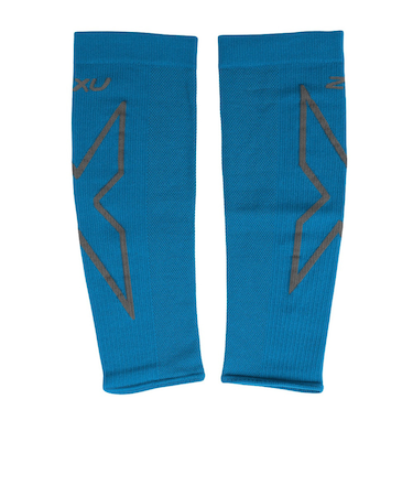 ツー・タイムズ・ユー（2XU）PWX コンプレッション カーフスリーブ UA5458B-VBB/GRY