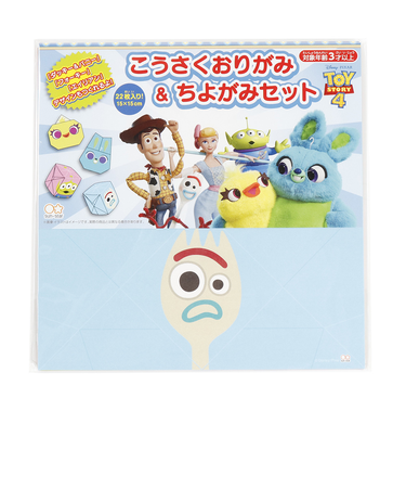 DISNEY（DISNEY）こうさくおりがみ&ちよがみセット トイ･ストーリー4 8431803A