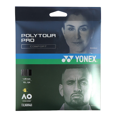 ヨネックス（YONEX）硬式テニスストリング ポリツアープロ 125 V-PTGP125-278
