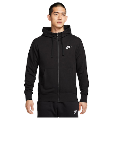 ナイキ（NIKE）パーカー スウェット クラブ フレンチテリー フルジップ フーディ BV2649-010FA19