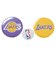 エヌビーエー（NBA）NBA缶バッチ ロサンゼルス・レイカーズ NBA32719