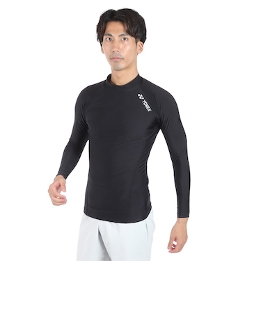 ヨネックス（YONEX）テニスウェア ハイネック長袖シャツ STBF1015-007 バドミントンウェア