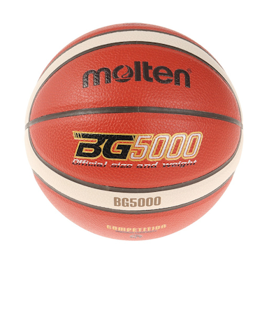 モルテン(molten)バスケットボール 5号球 (小学校用) 検定球 BG5000 B5G5000 自主練