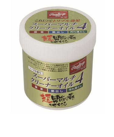 ローリングス（Rawlings）スーパーマルチクリーナーオイル4 保革/艶出し/汚れ落としソープ EAOL10S02