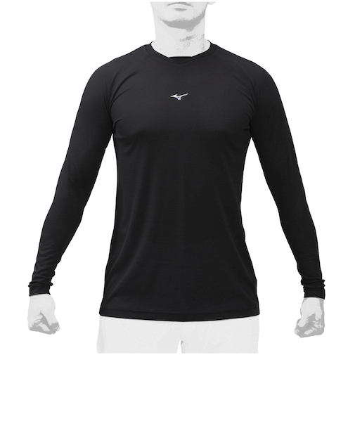 ミズノ(MIZUNO)野球 アンダーシャツ KUGEKI ライトフィール 長袖 インナー シャツ 12JA0P1709