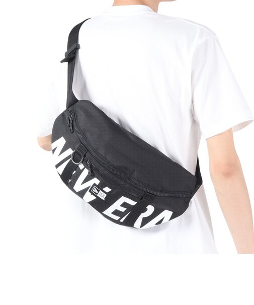 ニューエラ（NEW ERA）ボディバッグ ウエストバッグ WAIST BAG NEW ERA BL 黒 11901462