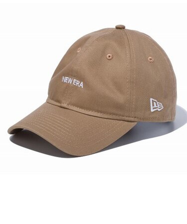 ニューエラ（NEW ERA）帽子 メンズ キャップ 9THIRTY クロストラップ NEW ERA ミニロゴ カーキ × ホワイト 12026715 日よけ …