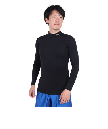 プーマ（PUMA）サッカー ウェア コンプレッションモックネックシャツ 65633103 インナー アンダー シャツ 長袖