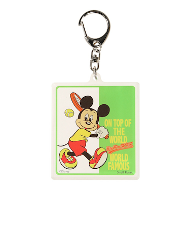 ミッキーマウス（Mickey Mouse）アクリルキーホルダー テニス APDS4930
