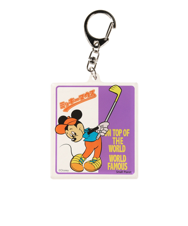 ミッキーマウス（Mickey Mouse）アクリルキーホルダー ゴルフ APDS4949