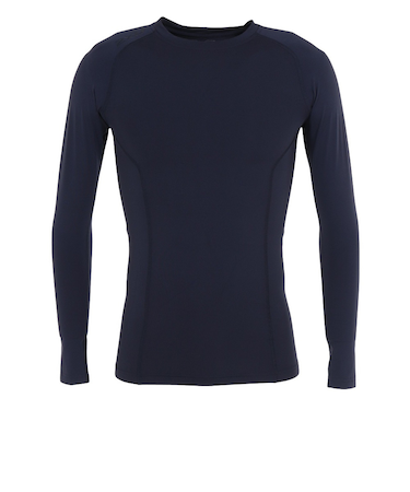 ツー・タイムズ・ユー(2XU)野球 アンダーシャツ PWX コンプレッション 長袖 インナー シャツ MAX4657A ネイビー 速乾