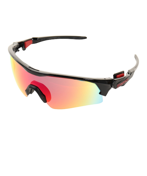 スワンズ（SWANS）サングラス フェイスワン ミラーレンズモデル FO-3501 BK UV