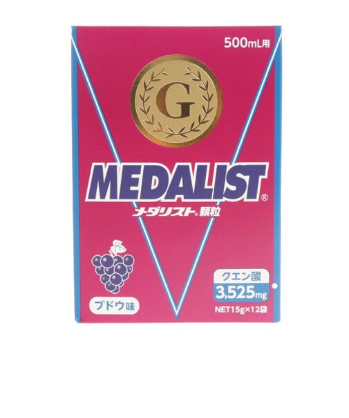メダリスト顆粒 500ml用 ブドウ味 12袋入り 889897