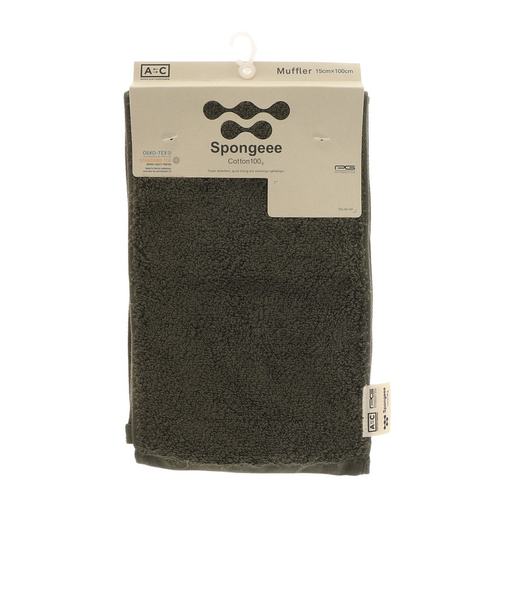 Spongeee マフラータオル 911PA0AZ6827GRN