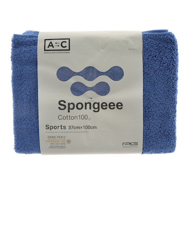 Spongeee スポーツタオル 911PA0AZ6829BLU