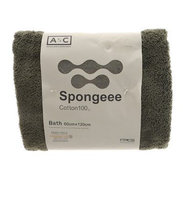 Spongeeeバスタオル 911PA0AZ6830GRN