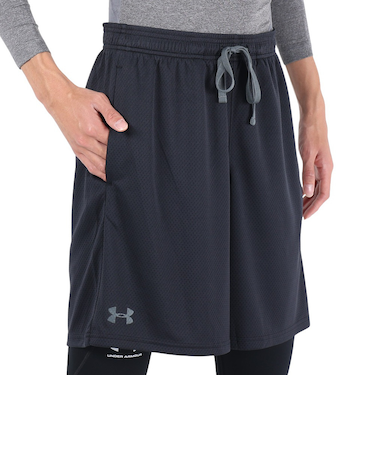 アンダーアーマー（UNDER ARMOUR）ハーフパンツ ヒートギア(夏向け) メンズ 1358564 BLK/PCG AT