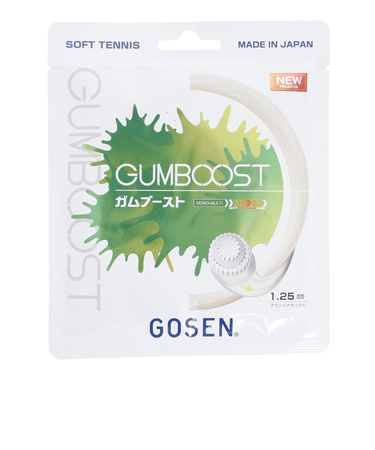 ゴーセン（GOSEN）ソフトテニスストリング ガムブースト SSGB11GN