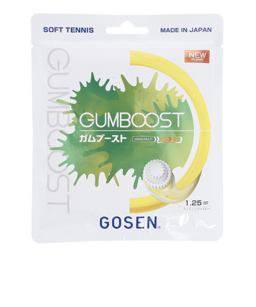 ゴーセン（GOSEN）ソフトテニスストリング ガムブースト SSGB11LY