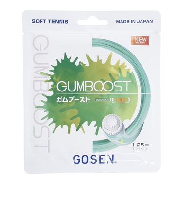 ゴーセン（GOSEN）ソフトテニスストリング ガムブースト SSGB11OG