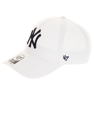 フォーティーセブン（47）帽子 メンズ ヤンキース MVP キャップ B-MVP17WBV-WHT 日よけ MLB