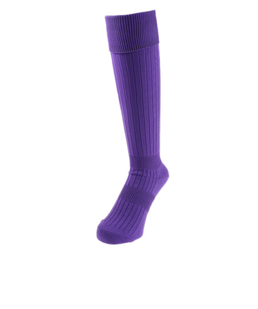 サッカー ソックス ドライプラス ストッキング 1足組 750GM9OK001-PUL-J 紫 靴下 速乾