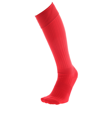 サッカー ソックス ジュニア ドライプラス ストッキング 1足組 750GM9OK001-RED-J 赤 靴下 速乾