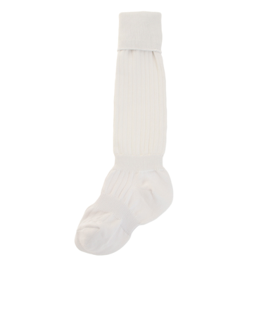サッカー ソックス ドライプラス ストッキング 750GM9OK001-WHT-J 白 靴下 速乾
