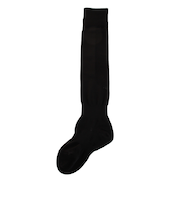 サッカー ソックス ドライプラス ジャガード ストッキング 750GM9OK064 黒 靴下